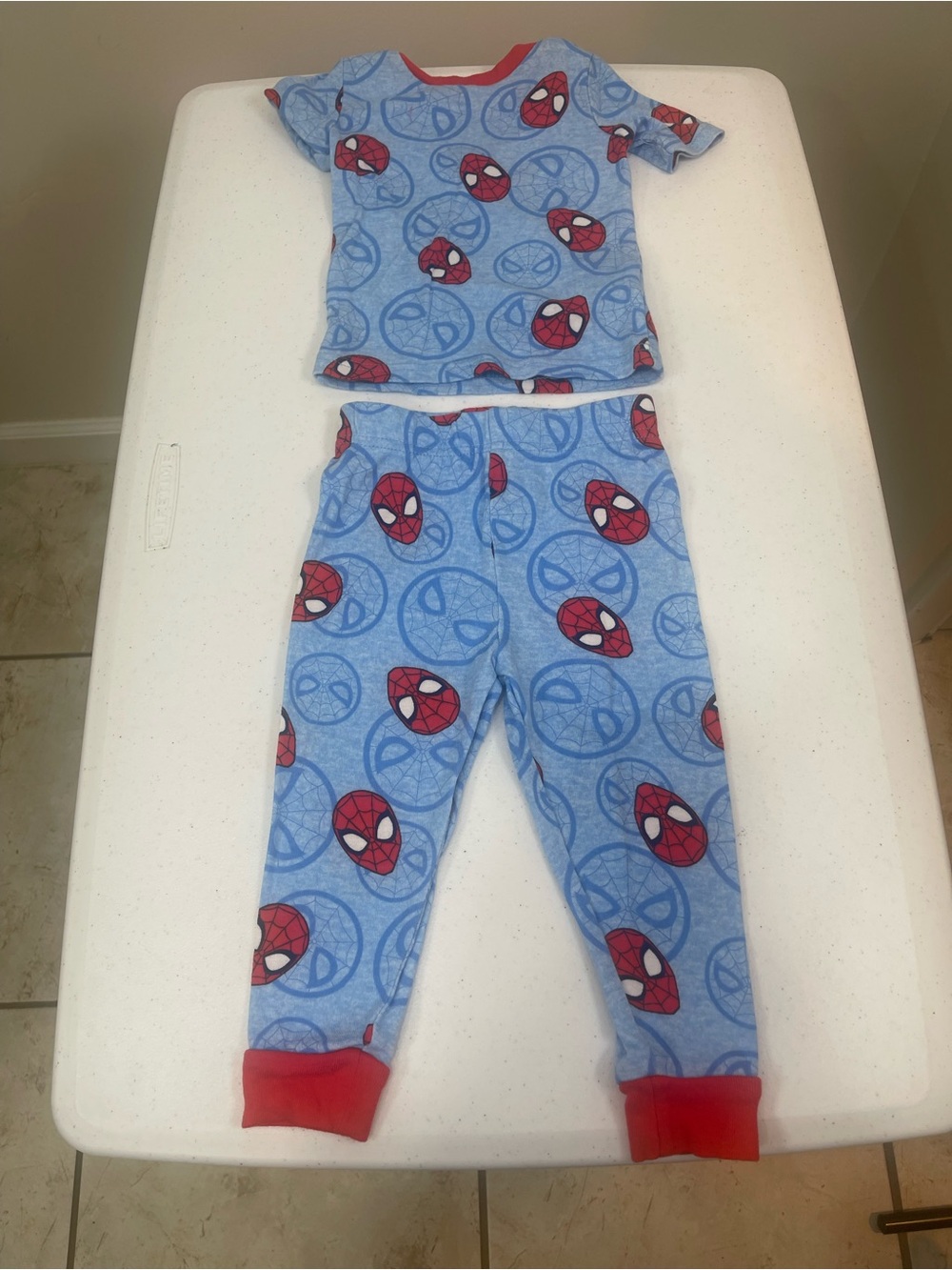 Marvel Blue and Red Spider-Man Kids Pajama Set